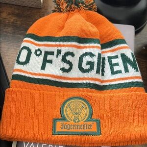 Jägermeister Orange Knit Beanie 0 F Given  NWOT (out of box)